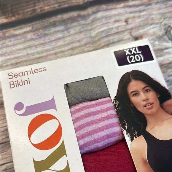 Joyspun Intimates Sz XXL (20) Seamless Bikini Panties 6-Pack • NIB - Picture 2 of 5